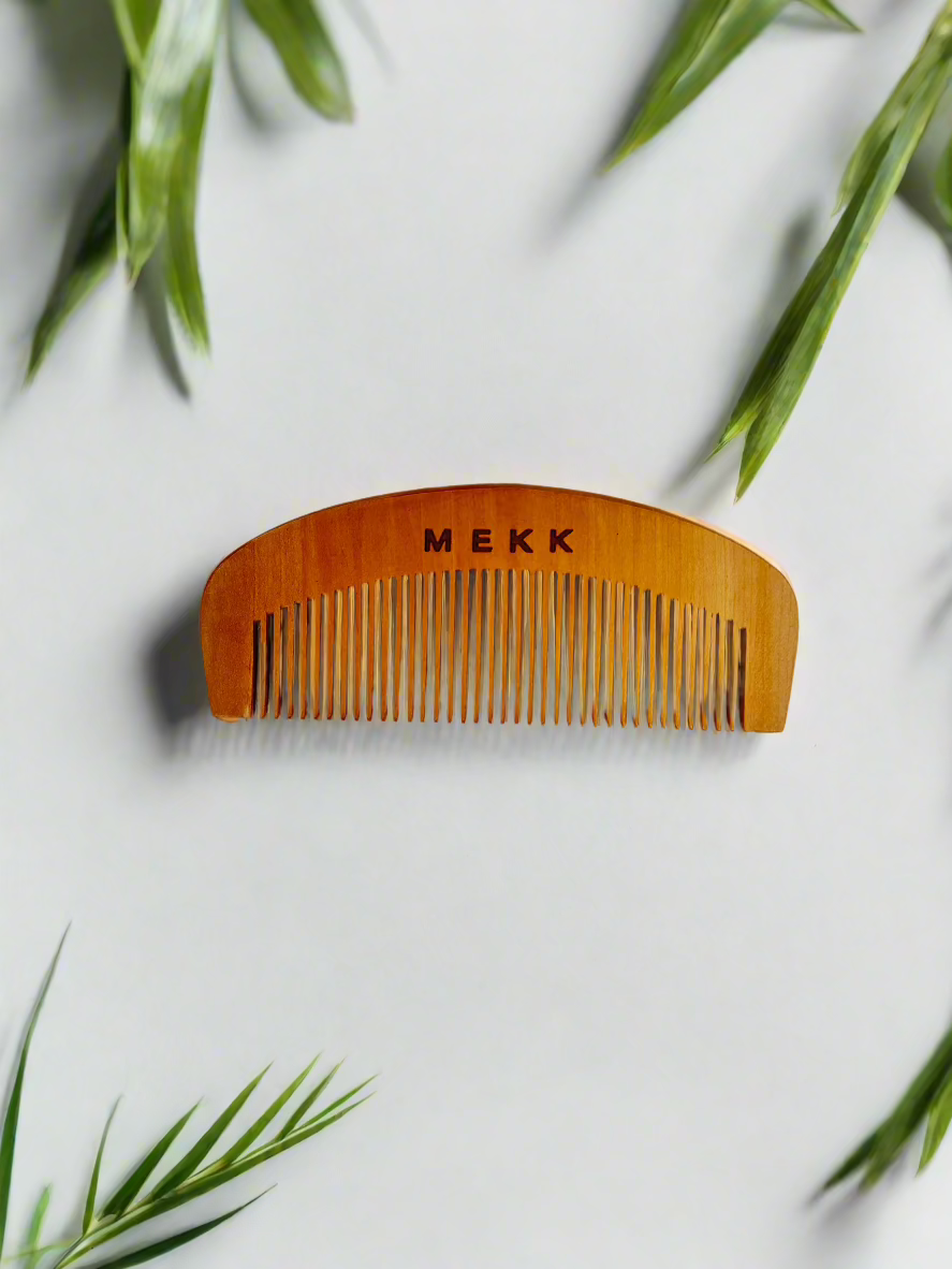 Compact Bamboo Comb – Anti frizz 100% Natural